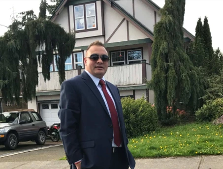 Portrait of Bal Krishna Sharma, owner of Namaste Imports